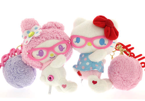 超時髦的《凱蒂貓眼鏡娘》跟《美樂蒂眼鏡娘》♥