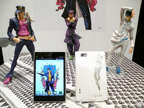 「DoCoMo L-06D」JOJO機 限量15000台 八月開賣