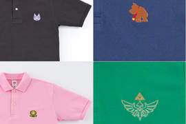任天堂俱樂部期間限定會員特典自製POLO衫♪ 任天堂俱樂部期間限定會員特典自製POLO衫♪