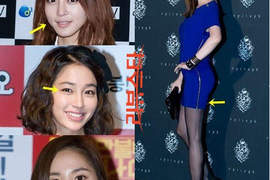 韓國四大美女特色部位合成~怎麼就是有點怪~``~ 韓國四大美女特色部位合成~怎麼就是有點怪~``~
