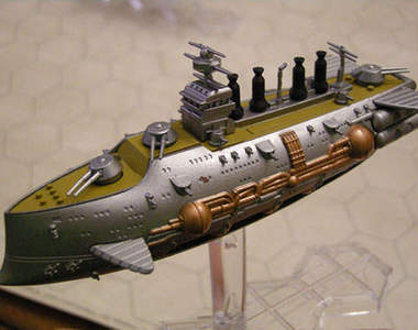 《Leviathans》史詩風格的激鬥空中戰艦紙盤遊戲 《Leviathans》史詩風格的激鬥空中戰艦紙盤遊戲