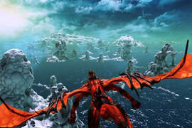 KINECT《紅龍》 駕馭飛龍真是太夢幻了~ KINECT《紅龍》 駕馭飛龍真是太夢幻了~