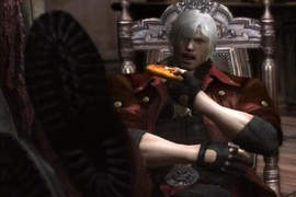 《DmC:惡魔獵人》 但丁你的小...披薩跑出來了 《DmC:惡魔獵人》 但丁你的小...披薩跑出來了