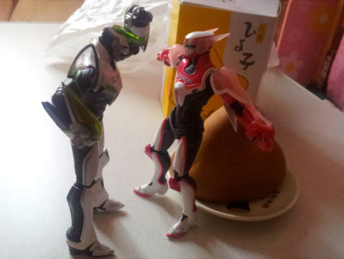 可憐的小雞饅頭～你們不要再欺負牠了！！（擋）