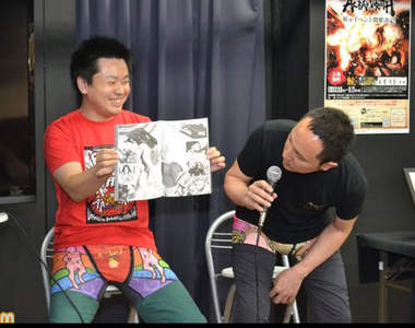 《阿修羅之怒》資料展示會 製作人穿內褲上陣是哪招? 《阿修羅之怒》資料展示會 製作人穿內褲上陣是哪招?