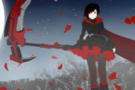 「RWBY」首支影片上線 染上紅色薔薇花瓣的鐮刀小紅帽 「RWBY」首支影片上線 染上紅色薔薇花瓣的鐮刀小紅帽