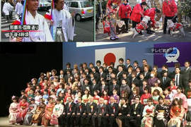 日本各地《成人式》什麼奇怪的事都有可能發生... 日本各地《成人式》什麼奇怪的事都有可能發生...