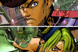 《JOJO冒險野郎群星大對決》東方仗助、空条徐倫畫面公開 《JOJO冒險野郎群星大對決》東方仗助、空条徐倫畫面公開