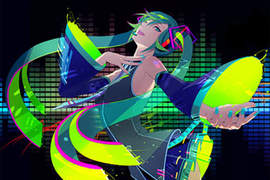 咦?初音ミク怎麼在家裡跑來跑去啦!(́>◞౪◟<‵)ノシ 咦?初音ミク怎麼在家裡跑來跑去啦!(́>◞౪◟<‵)ノシ