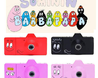 SOMININ BARBAPAPA ♥ 超~可愛的玩具相機! SOMININ BARBAPAPA ♥ 超~可愛的玩具相機!