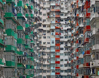 《香港建築壓縮》不管到哪裡就是擠、擠、擠~ 《香港建築壓縮》不管到哪裡就是擠、擠、擠~