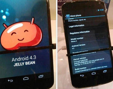 谷哥最新Android 4.3 JB更新「實機影片」曝光 7月即將發佈!? 谷哥最新Android 4.3 JB更新「實機影片」曝光 7月即將發佈!?