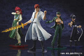 壽屋《幽☆遊☆白書 ARTFX J》四位主角都到齊了 壽屋《幽☆遊☆白書 ARTFX J》四位主角都到齊了