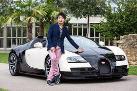 對山豬彈琴《Bugatti Veyron特別版》為郎朗精心打造 對山豬彈琴《Bugatti Veyron特別版》為郎朗精心打造