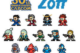 《Zoff x CAPCOM 30周年紀念眼鏡》Q版人物鏡架好犯規 《Zoff x CAPCOM 30周年紀念眼鏡》Q版人物鏡架好犯規