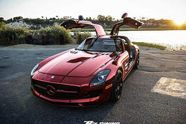 鋼鐵人版《賓士SLS AMG》東尼史塔克換新車車了? 鋼鐵人版《賓士SLS AMG》東尼史塔克換新車車了?