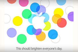 蘋果寄發邀請函 9月10日新iPhone 5S/5C確定要來了 蘋果寄發邀請函 9月10日新iPhone 5S/5C確定要來了