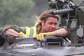 戰車中心電影《Fury》布萊德彼特再現男人味 戰車中心電影《Fury》布萊德彼特再現男人味