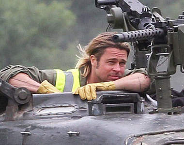 戰車中心電影《Fury》布萊德彼特再現男人味 戰車中心電影《Fury》布萊德彼特再現男人味