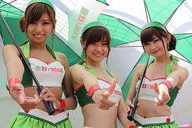 2013年《Super GT賽車女郎》第四站同樣賞心悅目喔~ 2013年《Super GT賽車女郎》第四站同樣賞心悅目喔~