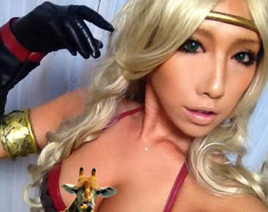 non 超豪爽COS魔乳寶冠之亞馬遜女戰士 non 超豪爽COS魔乳寶冠之亞馬遜女戰士