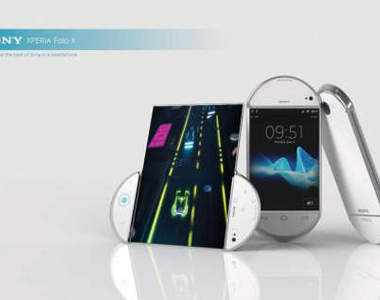 《Sony EXPERIA Folo X》帶有全新未來感的Sony科幻手機 《Sony EXPERIA Folo X》帶有全新未來感的Sony科幻手機