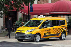 《福特Transit Connect Taxi》大肚量小黃明年美國見 《福特Transit Connect Taxi》大肚量小黃明年美國見