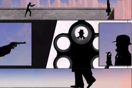 《Framed》轉換漫畫框就能改變主角的命運 《Framed》轉換漫畫框就能改變主角的命運