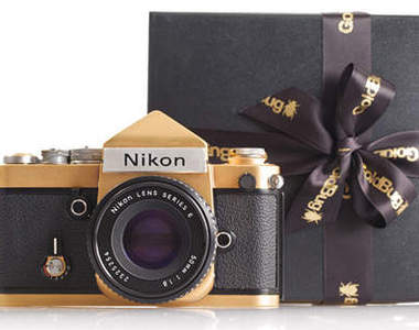 限量金色版Nikon F2單眼 連相機也走起黃金炫風 限量金色版Nikon F2單眼 連相機也走起黃金炫風