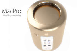 金色版蘋果Mac Pro桌機 你也想要收藏一台嗎(?) 金色版蘋果Mac Pro桌機 你也想要收藏一台嗎(?)