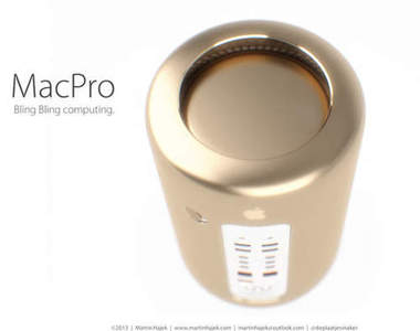 金色版蘋果Mac Pro桌機 你也想要收藏一台嗎(?) 金色版蘋果Mac Pro桌機 你也想要收藏一台嗎(?)