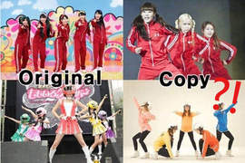 韓團Crayon Pop抄襲日團桃色幸運草Z?!人紅了果然是非多...... 韓團Crayon Pop抄襲日團桃色幸運草Z?!人紅了果然是非多......