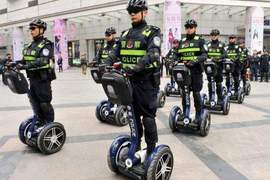 大陸《警用風火輪》巡邏用的新交通工具~ 大陸《警用風火輪》巡邏用的新交通工具~