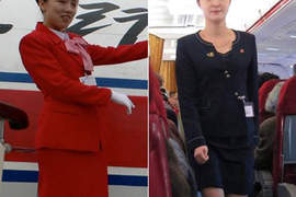 北韓《高麗航空》換制服 飛機餐進化完換空姐了?! 北韓《高麗航空》換制服 飛機餐進化完換空姐了?!