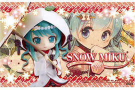 《雪初音》郵票明信片組~誰要寄張給我呢? 《雪初音》郵票明信片組~誰要寄張給我呢?