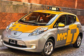 《Nissan Leaf Taxi》紐約小黃生力軍報到~ 《Nissan Leaf Taxi》紐約小黃生力軍報到~