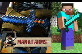 《真實Minecraft鑽石劍》當然不是用鑽石作的XD 《真實Minecraft鑽石劍》當然不是用鑽石作的XD