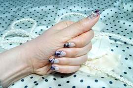指彩系列《甲貼mix彩繪》迸出新滋味~ 指彩系列《甲貼mix彩繪》迸出新滋味~