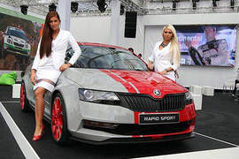 火辣辣《Skoda Rapid Sport》捷克嬌娃披上雙面勁裝~ 火辣辣《Skoda Rapid Sport》捷克嬌娃披上雙面勁裝~