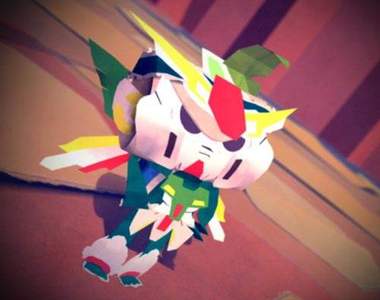 《Tearaway》紙做的鋼彈也參戰 只要有心~人人都做得出來 《Tearaway》紙做的鋼彈也參戰 只要有心~人人都做得出來