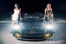 MEC Design改《賓士SLS AMG》美女和車頭燈該看哪呢? MEC Design改《賓士SLS AMG》美女和車頭燈該看哪呢?