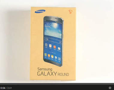 Samsung Galaxy Round首發「可彎曲螢幕手機」開箱影片釋出 Samsung Galaxy Round首發「可彎曲螢幕手機」開箱影片釋出
