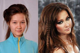 《化妝before&After》只要有心人人都是性感美女 《化妝before&After》只要有心人人都是性感美女