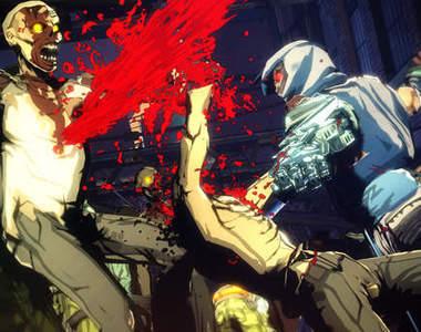 《YAIBA:NINJA GAIDEN Z》遊戲畫面太強烈(眨眼) 《YAIBA:NINJA GAIDEN Z》遊戲畫面太強烈(眨眼)