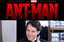 Marvel《蟻人》演員確定 喜劇咖保羅路德加盟 Marvel《蟻人》演員確定 喜劇咖保羅路德加盟