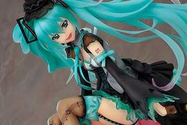 好微笑《初音未來 江端里沙版》1/7立體化模型 荷包殺手初音可不是叫假的 好微笑《初音未來 江端里沙版》1/7立體化模型 荷包殺手初音可不是叫假的