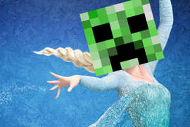 Minecraft重現「Let it go」果真是艾莎起厝秀了www Minecraft重現「Let it go」果真是艾莎起厝秀了www