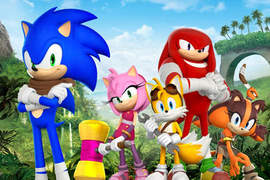 《SONIC TOON》新世代音速小子夥伴有夠多的啦~ 《SONIC TOON》新世代音速小子夥伴有夠多的啦~