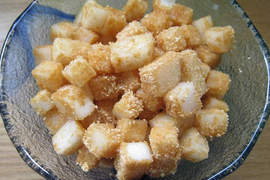 白蘿蔔的美味吃法《黃豆粉大根》衝擊的新零食誕生!? 白蘿蔔的美味吃法《黃豆粉大根》衝擊的新零食誕生!?
