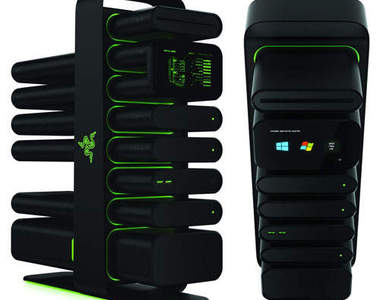超炫Razer《Christine模組電競桌機》 能像積木堆疊的桌機 超炫Razer《Christine模組電競桌機》 能像積木堆疊的桌機